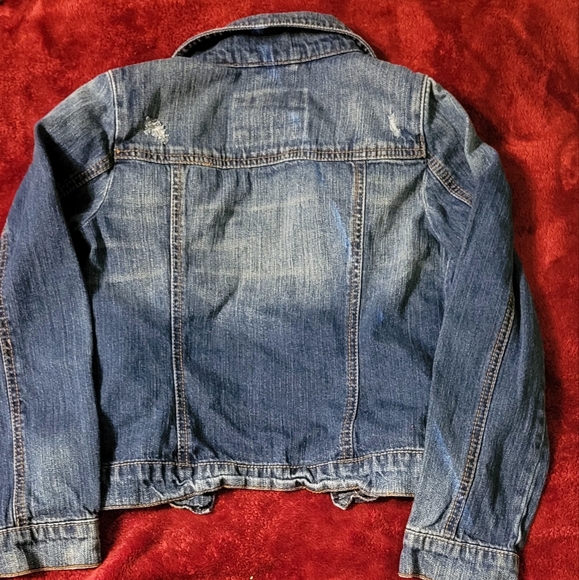 Girls GUESS Denim Jean Jacket, Size 10/12 - Picture 5 of 6